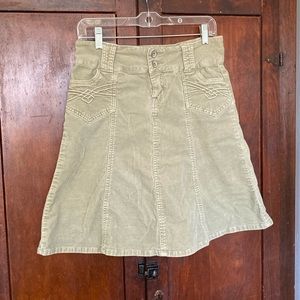 Corduroy Skirt 🫒